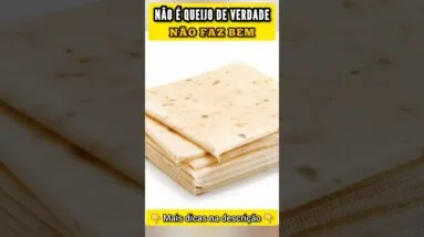 CUIDADO: Não é Queijo de Verdade!