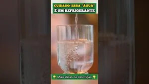 CUIDADOS: Essa “ÁGUA” é um REFRIGERANTE!