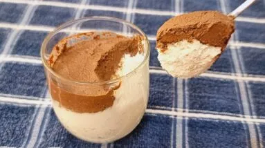 Só 3 MIN e 4 INGREDIENTES! Delícia SEM AÇÚCAR e POUCOS CARBOIDRATOS - Fácil, Rápida e Saudável