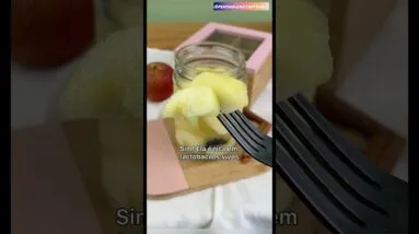 Anti-inflamatória e probiótica, faça isso com suas maçãs! Saudável como kefir e iogurte!