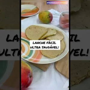 Lanche anti-inflamatório fácil que beneficia sua saúde intestinal! Rápido, feito na frigideira.