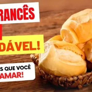 PÃO FRANCÊS MAIS SAUDÁVEL - 5 Coisas que Você vai AMAR!