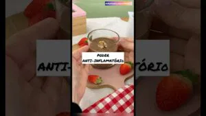 Anti-inflamatória e sem açúcar, esta sobremesa saudável muda a vida! Fácil pra qualquer hora!