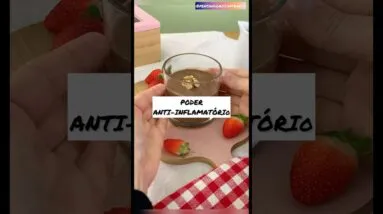 Anti-inflamatória e sem açúcar, esta sobremesa saudável muda a vida! Fácil pra qualquer hora!