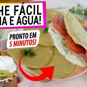 SE TEM AVEIA, FAÇA ESTE LANCHE NA FRIGIDEIRA! SAUDÁVEL FÁCIL, SÓ 2 INGREDIENTES!