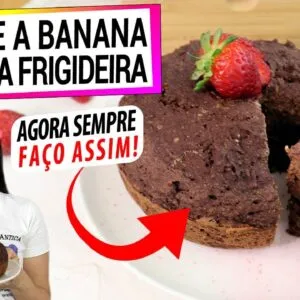 AGORA SEMPRE MISTURO ASSIM AS BANANAS! LANCHE SAUDÁVEL DE FRIGIDEIRA FÁCIL E RÁPIDO!