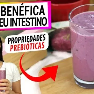 TOME TODO DIA PARA UM INTESTINO MAIS SAUDÁVEL! VITAMINA PREBIÓTICA! ADEUS INTESTINO PRESO.