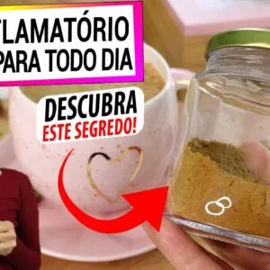 DESCUBRA ESTA BEBIDA ANTI INFLAMATÓRIA PARA TOMAR TODOS OS DIAS! FÁCIL, ELA TEM UM SEGREDO!