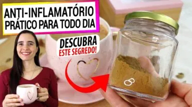 DESCUBRA ESTA BEBIDA ANTI INFLAMATÓRIA PARA TOMAR TODOS OS DIAS! FÁCIL, ELA TEM UM SEGREDO!