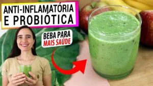 TOME TODO DIA ESTA BEBIDA ANTI -NFLAMATÓRIA E PROBIÓTICA MUITO FÁCIL! É IMPERDÍVEL PARA A SAÚDE!