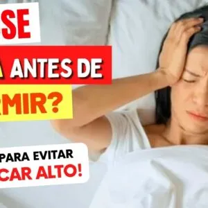 GLICOSE ALTA ANTES DE DORMIR? 4 DICAS para EVITAR O AÇÚCAR NO SANGUE ALTO (e Como Baixar!)