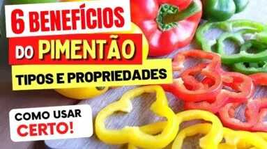 6 Benefícios do PIMENTÃO que TODOS DEVERIAM CONHECER! Como Usar, Tipos e Dicas