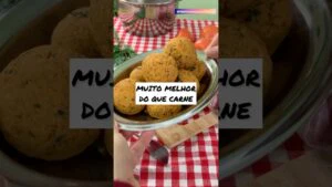 Muito MELHOR QUE CARNE! Mais barato, rico em proteína e mais saudável! Faço sempre isso!