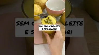 Não use creme de leite e açúcar! Resultado incrível! Não compre mais no mercado.