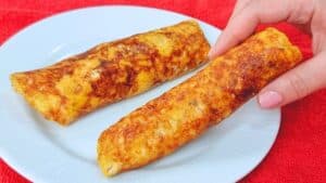 SUBSTITUA O PÃO! Quase ZERO CARBOIDRATOS e só 3 INGREDIENTES - Fácil, Barato, Gostoso e Saudável