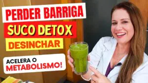 Suco para PERDER BARRIGA, DESINFLAMAR, TIRAR A FOME e INTESTINO - Fácil, Gostoso, Rápido e Barato