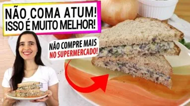 MELHOR QUE PEIXE E CARNE! SÓ FAÇO ASSIM AGORA! RICO EM PROTEÍNA, MAIS SAUDÁVEL E SEM METAIS PESADOS!