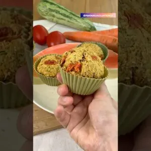 Lanche fácil, rápido e saudável com os legumes da geladeira! Sem glúten e vegano.