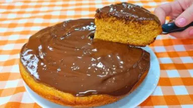 Bolo de Frigideira SEM TRIGO, AÇÚCAR e LEITE, + Fibras e Menos Carboidratos - Fácil e Delicioso!