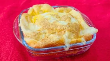 SUBSTITUA O PÃO com 4 INGREDIENTES! Parece Pão de Queijo, mas É LEVE e SAUDÁVEL