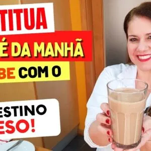 VITAMINA para INTESTINO PRESO e PERDER BARRIGA! Café da Manhã Fácil, Gostoso, + Fibras e Proteínas