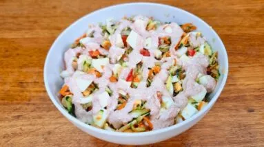 EMAGRECER, DESINCHAR e BAIXAR AÇÚCAR NO SANGUE! Almoço Fácil, Rápido e Delicioso (Leve e Low Carb)