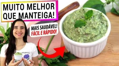 TROQUE A MANTEIGA POR ESTA RECEITA ANTI-INFLAMATÓRIA, AMIGA DO CORAÇÃO E DA SAÚDE!