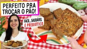 SEM FARINHA, PREBIÓTICO E MAIS SAUDÁVEL! ESTE LANCHE FÁCIL VAI TE SURPREENDER!