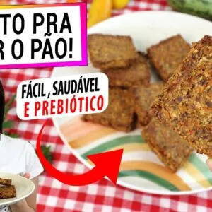 SEM FARINHA, PREBIÓTICO E MAIS SAUDÁVEL! ESTE LANCHE FÁCIL VAI TE SURPREENDER!