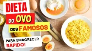 DIETA DO OVO dos FAMOSOS para EMAGRECER RÁPIDO - Como Funciona