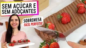 ADEUS AÇÚCAR COM ESTA SOBREMESA REFRESCANTE DE VERÃO! FÁCIL, VEGANA E S/ GLÚTEN! SÓ FRUTA PRA ADOÇAR