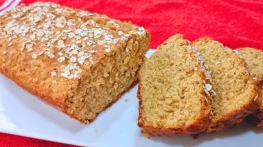 PÃO FOFINHO, FÁCIL e SAUDÁVEL - Rico em FIBRAS E PROTEÍNAS - SEM TRIGO, Rápido e Gostoso