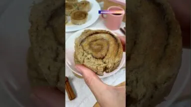 O melhor pão doce, mais saudável do que nunca! 😍 Sem glúten e vegano.