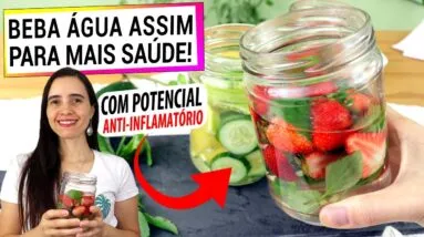 MISTURE NA ÁGUA PARA MAIS SAÚDE E PODER ANTI-INFLAMATÓRIO! FAÇA ISSO PARA MAIS SAÚDE!
