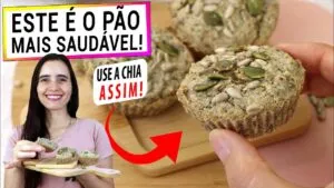 MISTURE ASSIM A CHIA PARA O PÃO MAIS SAUDÁVEL DA SUA VIDA! SEM GLÚTEN, VEGANO, 100% GRÃOS!