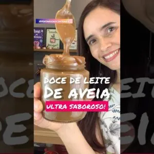 Doce de leite de aveia! 👀😱😍 Fácil, saudável, vegano e sem lactose