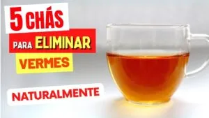 5 CHÁS para Eliminar VERMES e PARASITAS Naturalmente!