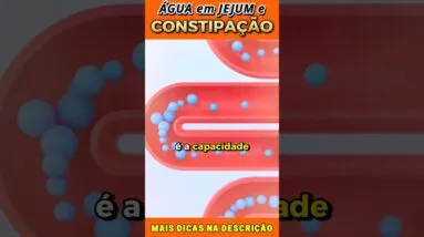 Água em JEJUM contra a CONSTIPAÇÃO