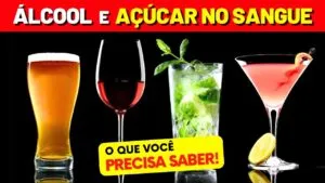 ÁLCOOL e AÇÚCAR NO SANGUE - O que VOCÊ PRECISA SABER!