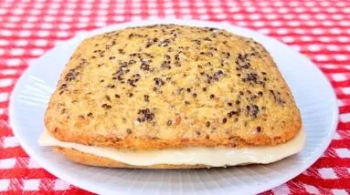 PÃO quase ZERO CARBOIDRATOS, Super Rico em FIBRAS e PROTEÍNAS - Fofinho, Fácil, Saudável e Gostoso