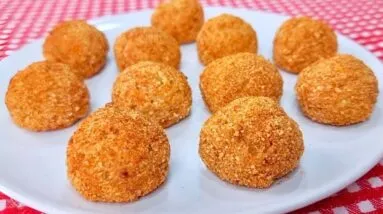 SEM FARINHA E FRITURA! Delícia SAUDÁVEL, + Fibras e Proteínas, Poucos Carboidratos, Fácil e Rápido