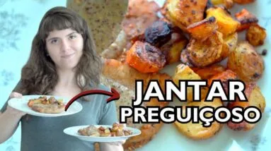 IDEIA DE JANTAR SUPER FÁCIL | Jantar Saudável e Preguiçoso | MARINA MORAIS
