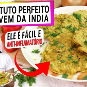 SUBSTITUTO PERFEITO DO PÃO! ANTI-INFLAMATÓRIO, FÁCIL E SEM GLÚTEN, CONHEÇA ESTE PÃO INDIANO!
