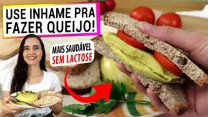 USE O INHAME PRA FAZER QUEIJO SEM LACTOSE! FÁCIL, MUITO MAIS SAUDÁVEL, VEGANO E SEM COLESTEROL!