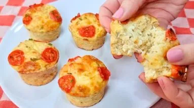 LANCHE DELICIOSO e SAUDÁVEL! Rico em Proteína e Fibras, Poucas Calorias, Fácil, Rápido e Barato