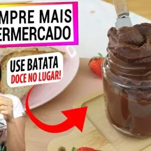 NUNCA MAIS COMPRE NO SUPERMERCADO! SE TEM BATATA DOCE, FAÇA ISSO NO LUGAR!