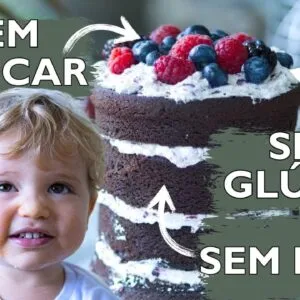BOLO DE ANIVERSÁRIO PARA BEBÊS (que os adultos também vão amar) | RECEITA MUITO FÁCIL!