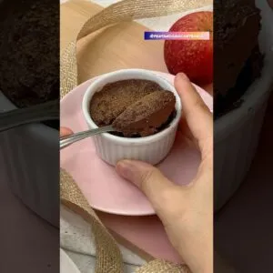 SÓ 2 MAÇÃS PRA VIRAR MOUSSE DE CHOCOLATE! 👀 Descubra o segredo!