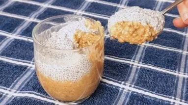 Café da Manhã DELICIOSO e MUITO SAUDÁVEL! Rico em Fibras e Proteínas, Sem Açúcar e Leite - Rápido