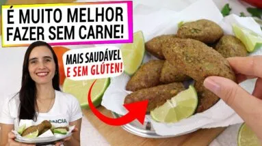 MELHOR DO QUE CARNE, RICO EM PROTEÍNA, ESTA É A PERFEITA RECEITA PARA SEU ALMOÇO! É MAIS SAUDÁVEL!
